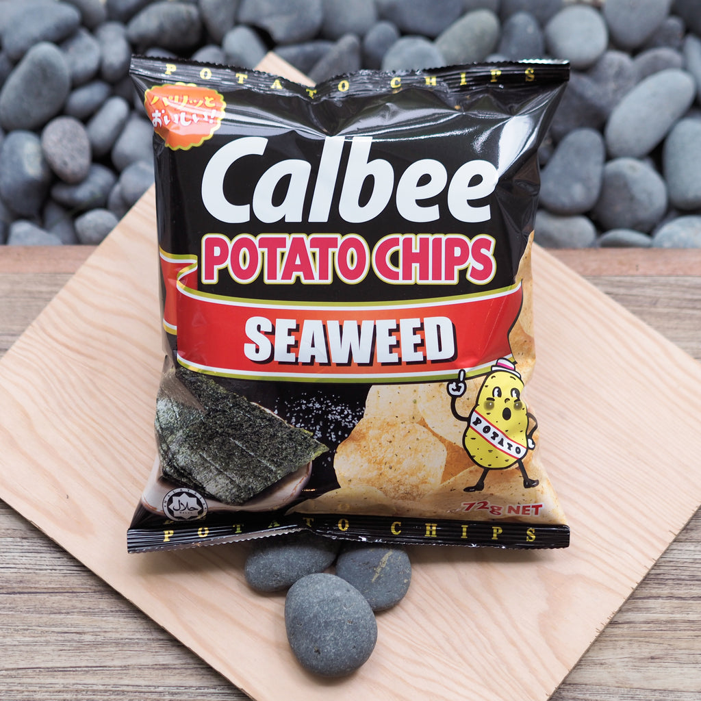 Calbee Potato Chips Seaweed - 72g