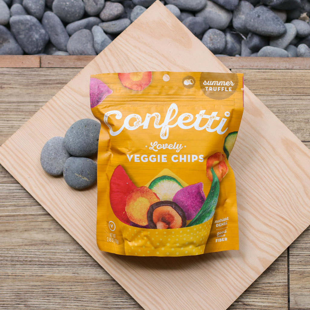 Confetti Snacks Lovely Veggie Chips Summer Truffle - 70g