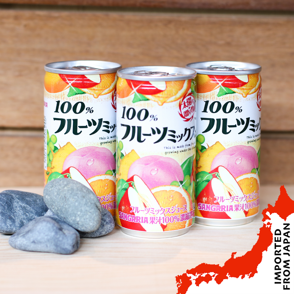 Sangaria 100% Fruit Mix Juice (190ml) - 6 cans