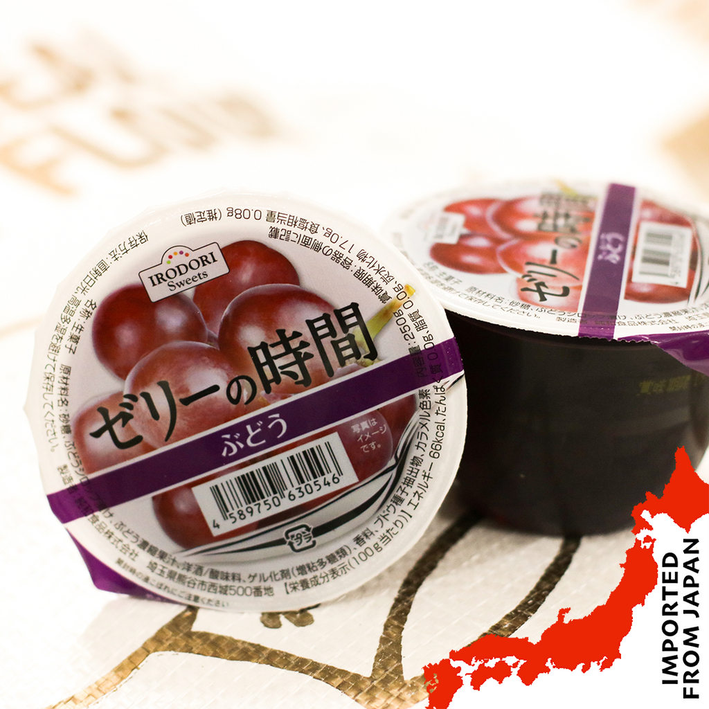 Irodori Fruit Jelly's Time [Japanese Grape] - 1 cup