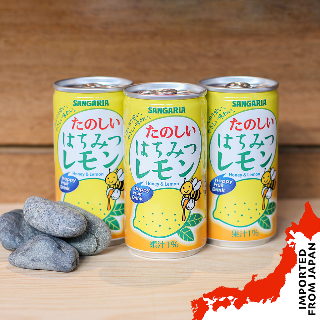 Sangaria Hachimitsu Lemon [Honey Lemon] (190ml) - 6 cans