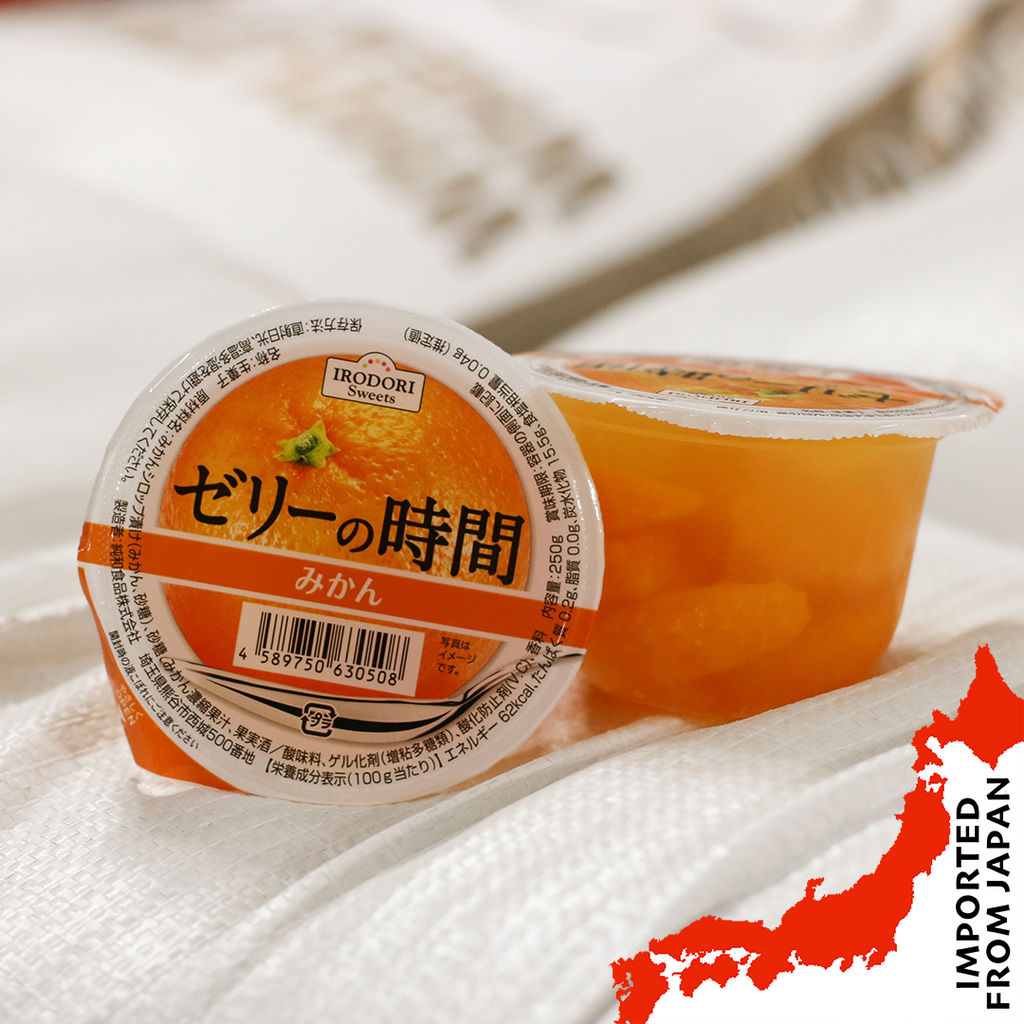 Irodori Fruit Jelly's Time [Mikan Orange] - 1 cup